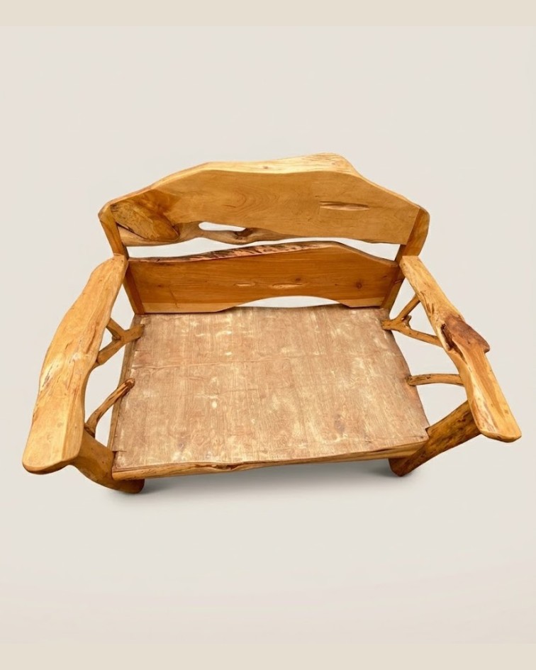 Kinara Custom 2 Seater Sofa — handcrafted African furniture by Natural art furniture  in Kenya (view 2)