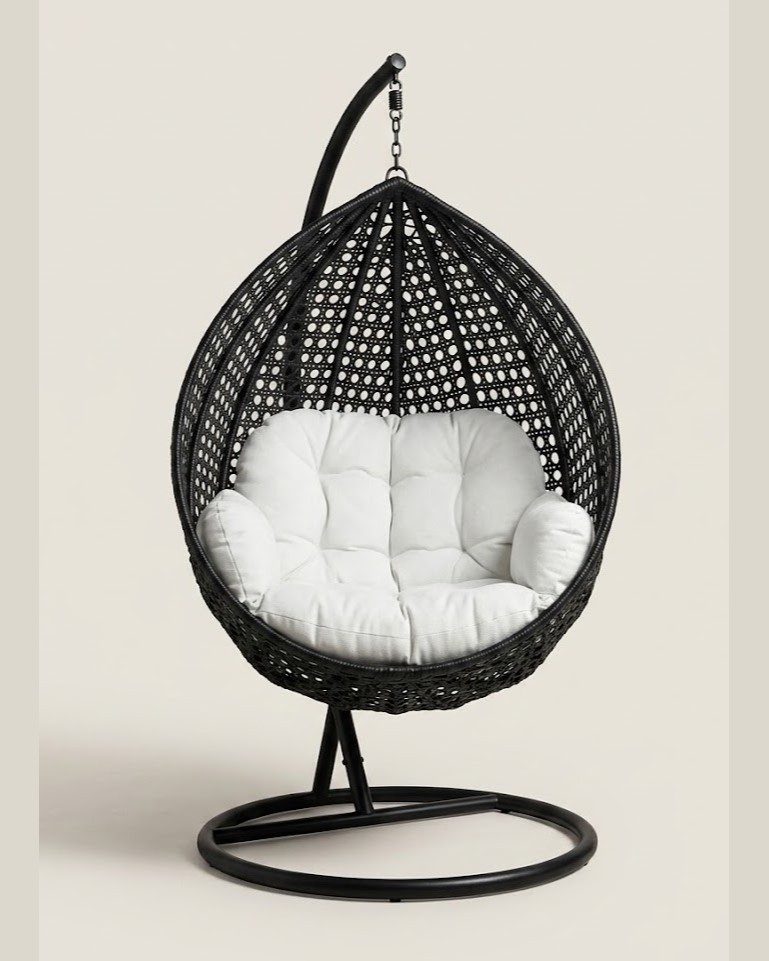 Adia Hanging Chair — handcrafted African outdoor by Lifestyle Furniture  in Kenya