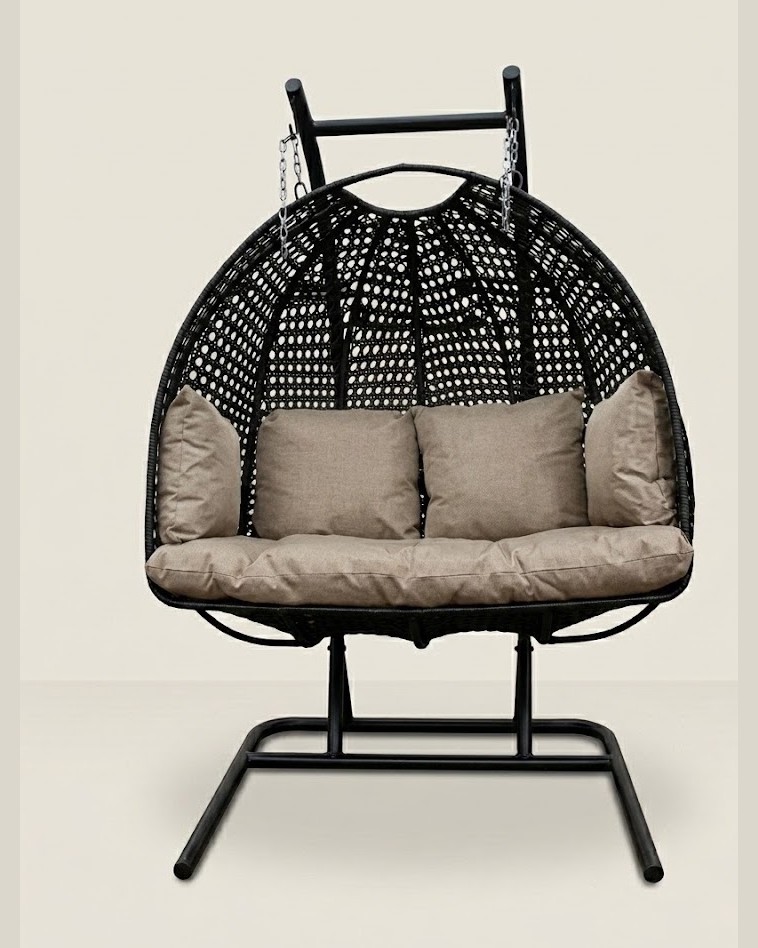 Faharipepo Hanging Lounger — handcrafted African outdoor by Lifestyle Furniture  in Kenya