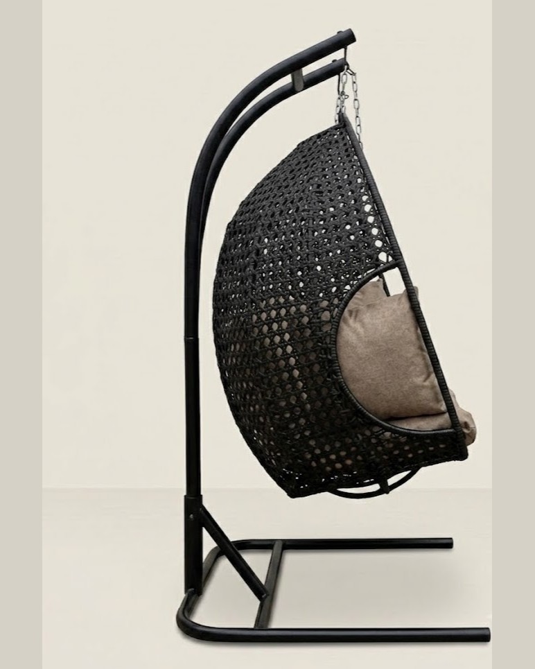 Faharipepo Hanging Lounger — handcrafted African outdoor by Lifestyle Furniture  in Kenya (view 2)
