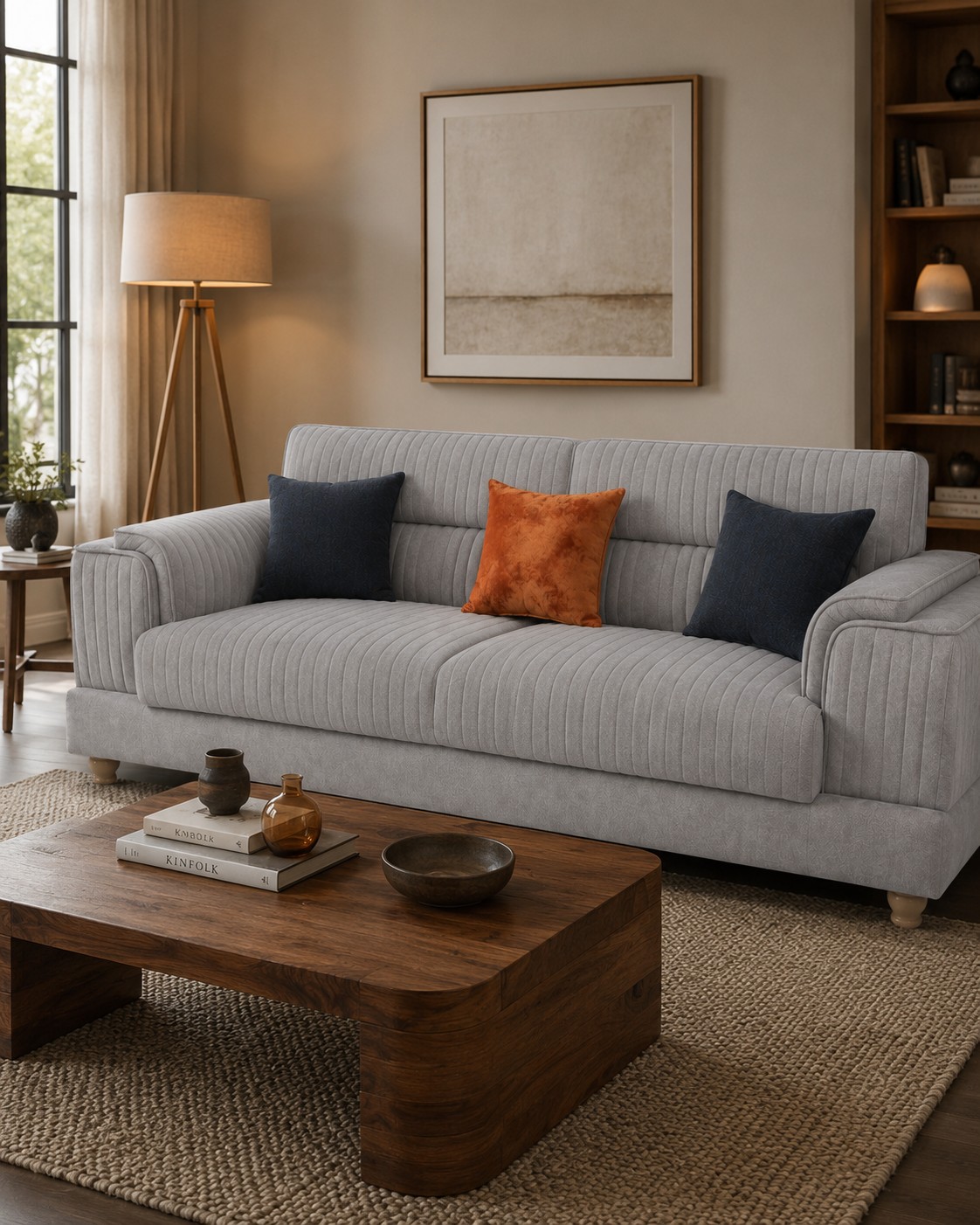 Amboseli Sofa — handcrafted African furniture by Ojey's design limited in Kenya