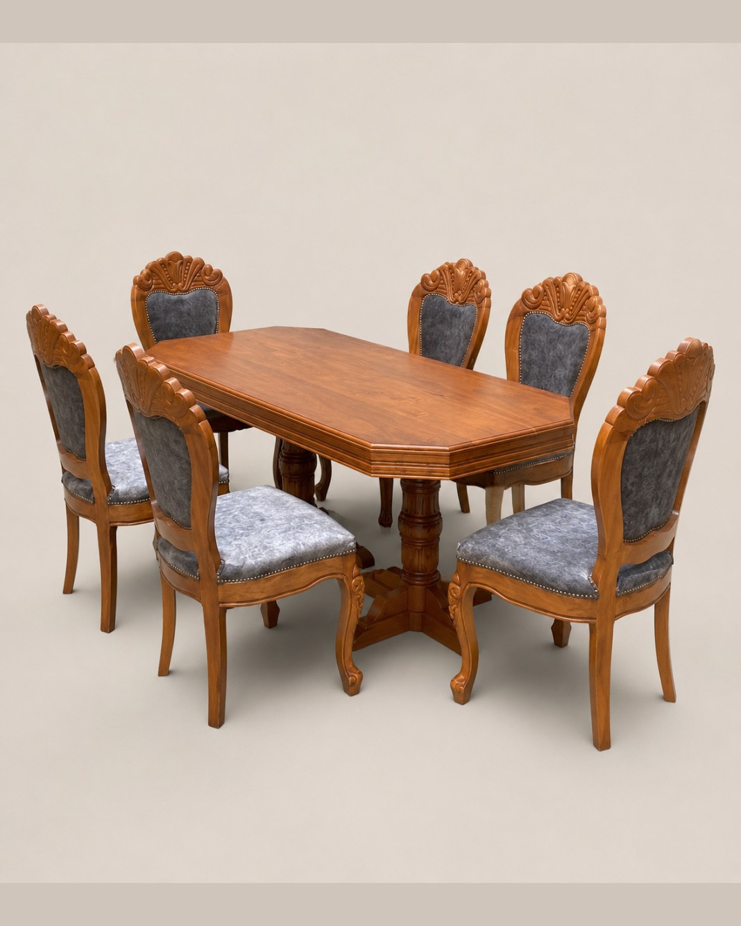 Sankara Dining Set — handcrafted African furniture by Mt sinai in Kenya (view 3)