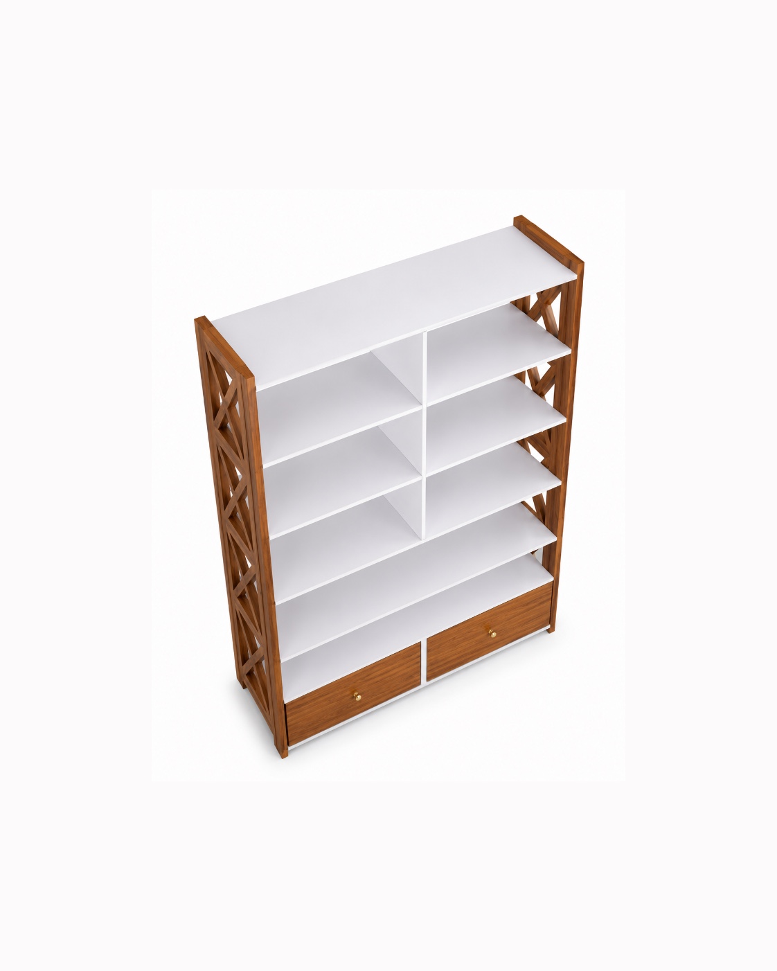 Aane Shelf Unit — handcrafted African furniture by Gifted woodwork enterprises in Kenya (view 2)