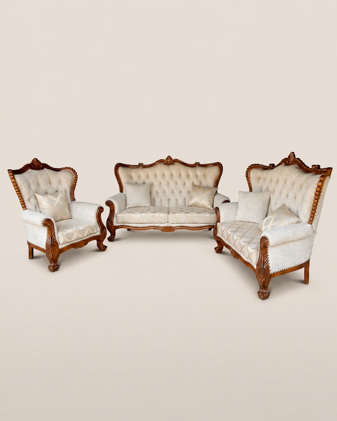 Funzi Living Set — handcrafted African furniture by Eq furniture  in Kenya (view 2)