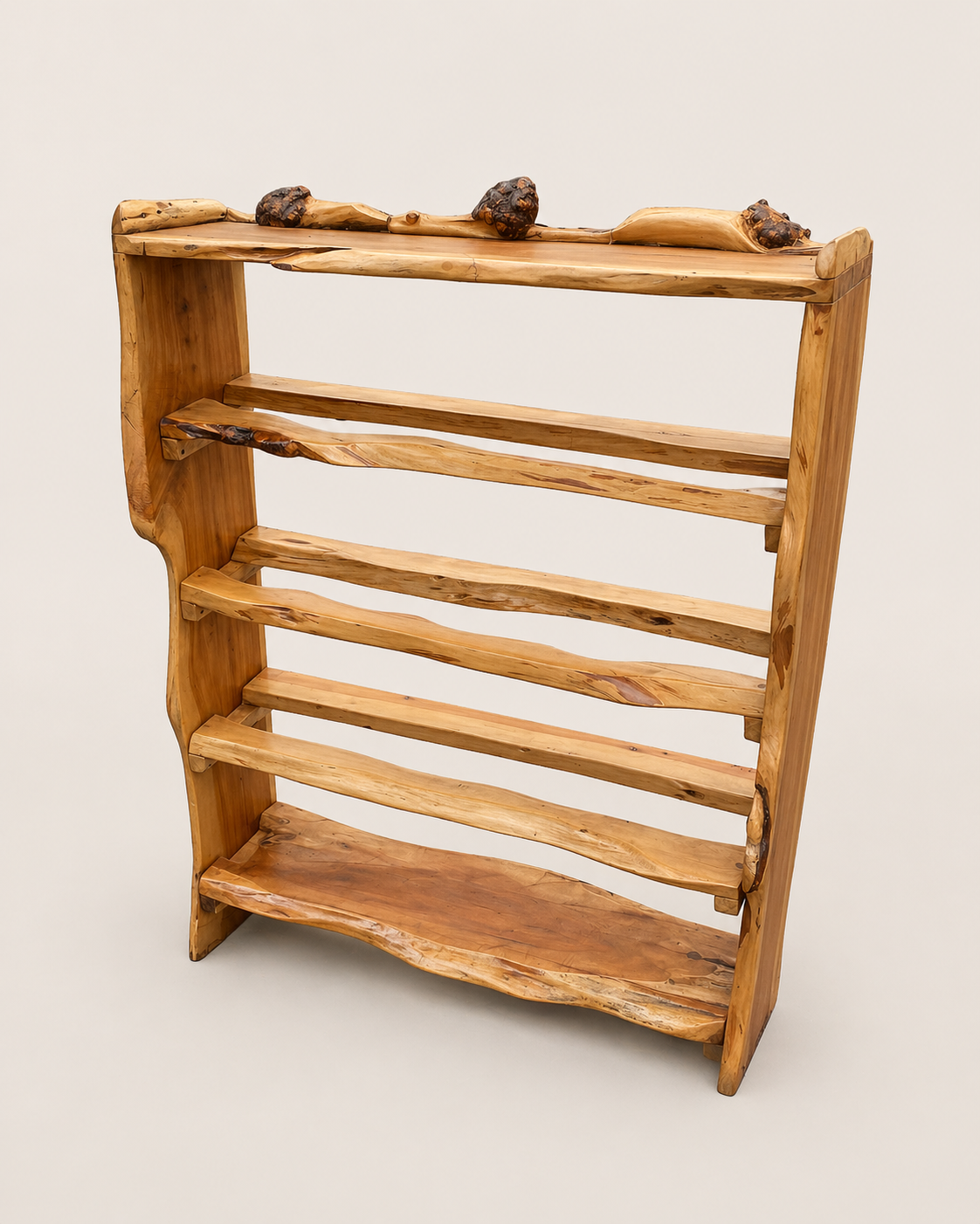 Mbari Shoe Rack — handcrafted African furniture by Natural art furniture  in Kenya (view 2)