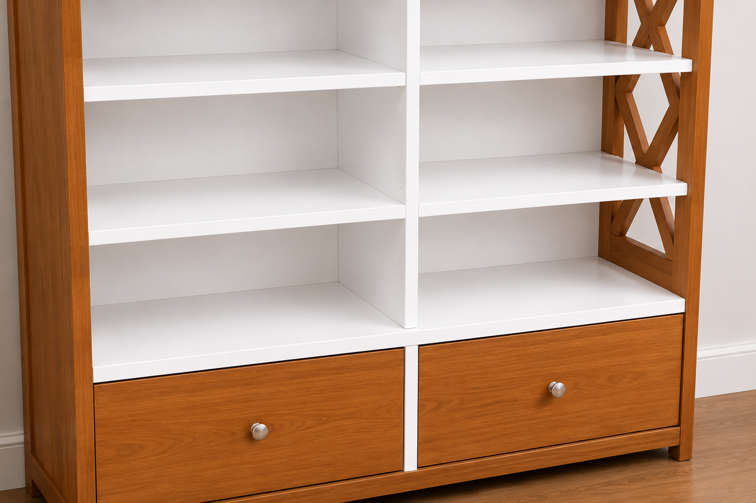 Zuri Shelf — handcrafted African furniture by Gifted woodwork enterprises in Kenya (view 3)