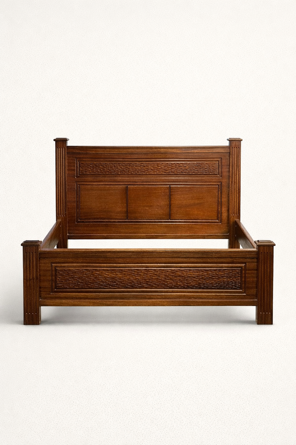 Bed 6by6 Kipande Platform Bed — handcrafted African furniture by Bimos Furniture in Kenya (view 2)