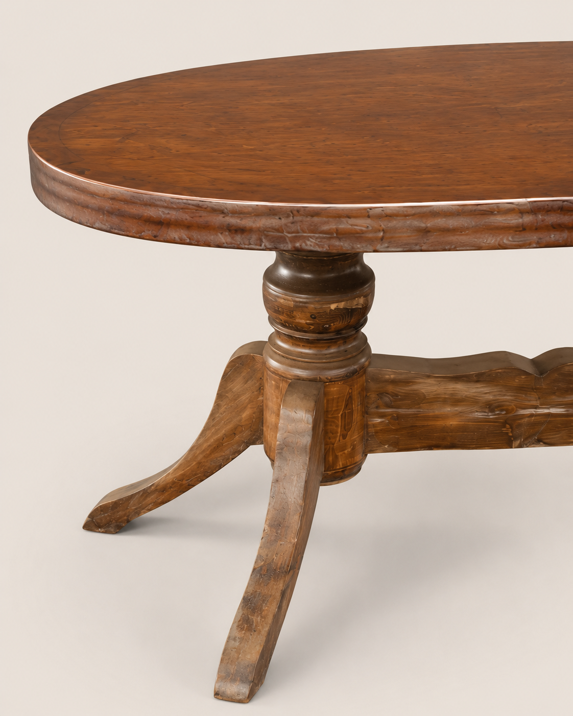 Cendika Trestle Table — handcrafted African furniture by Shelwood Furniture  in Kenya (view 3)