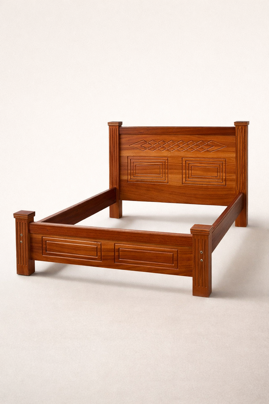 5by6 Bed — handcrafted African furniture by Humble furniture  in Kenya (view 2)