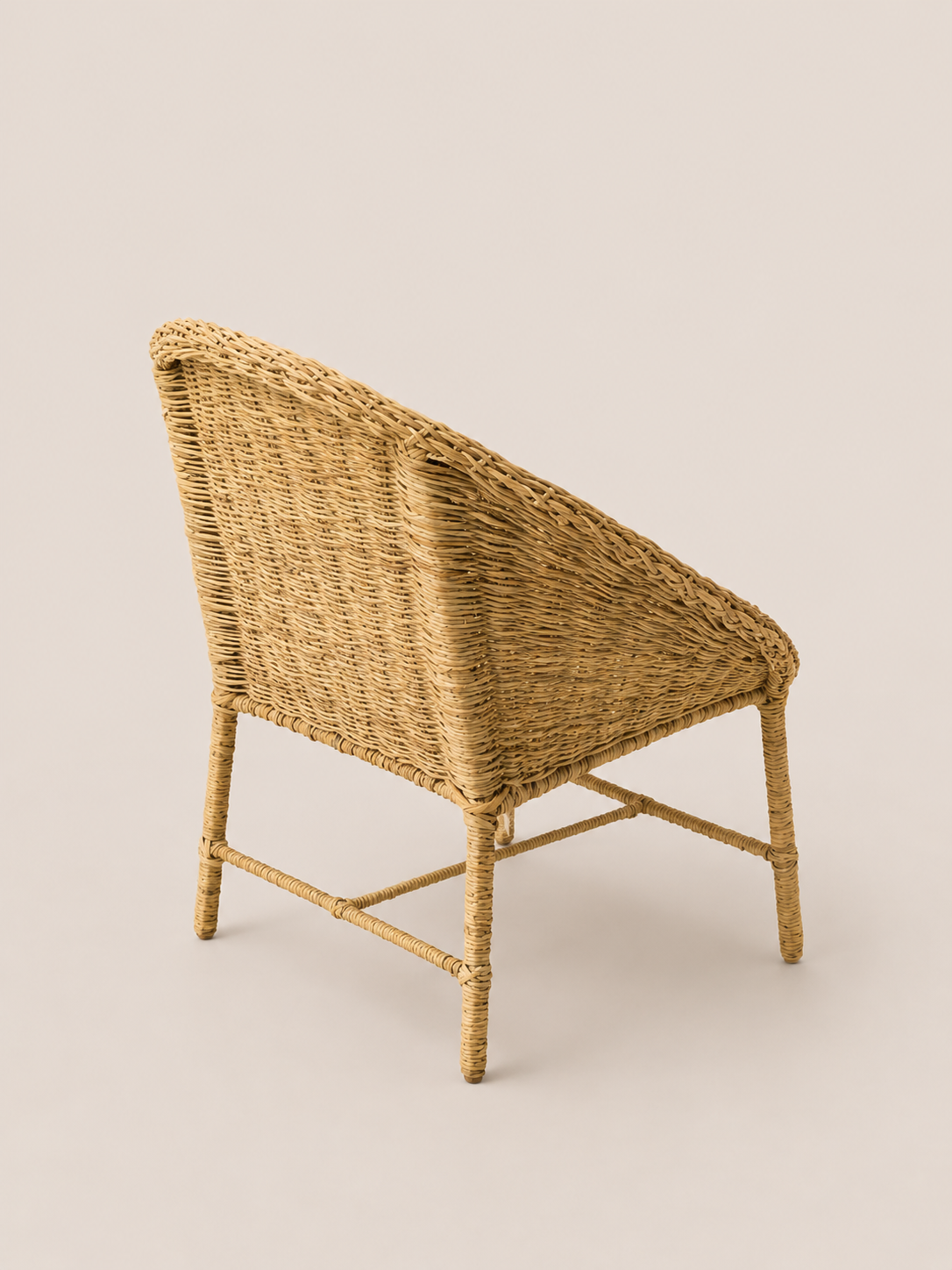 Fubá Sisal Accent Chair — handcrafted African furniture by Paruth  in Kenya (view 2)