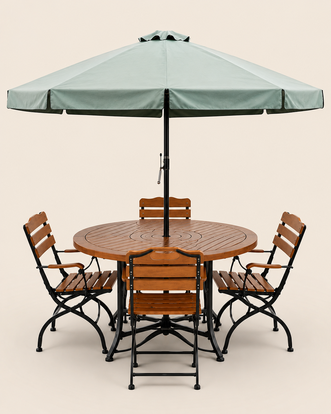 Bahati Ridge Outdoor Dining Set — handcrafted African outdoor by Sarah furniture  in Kenya (view 3)