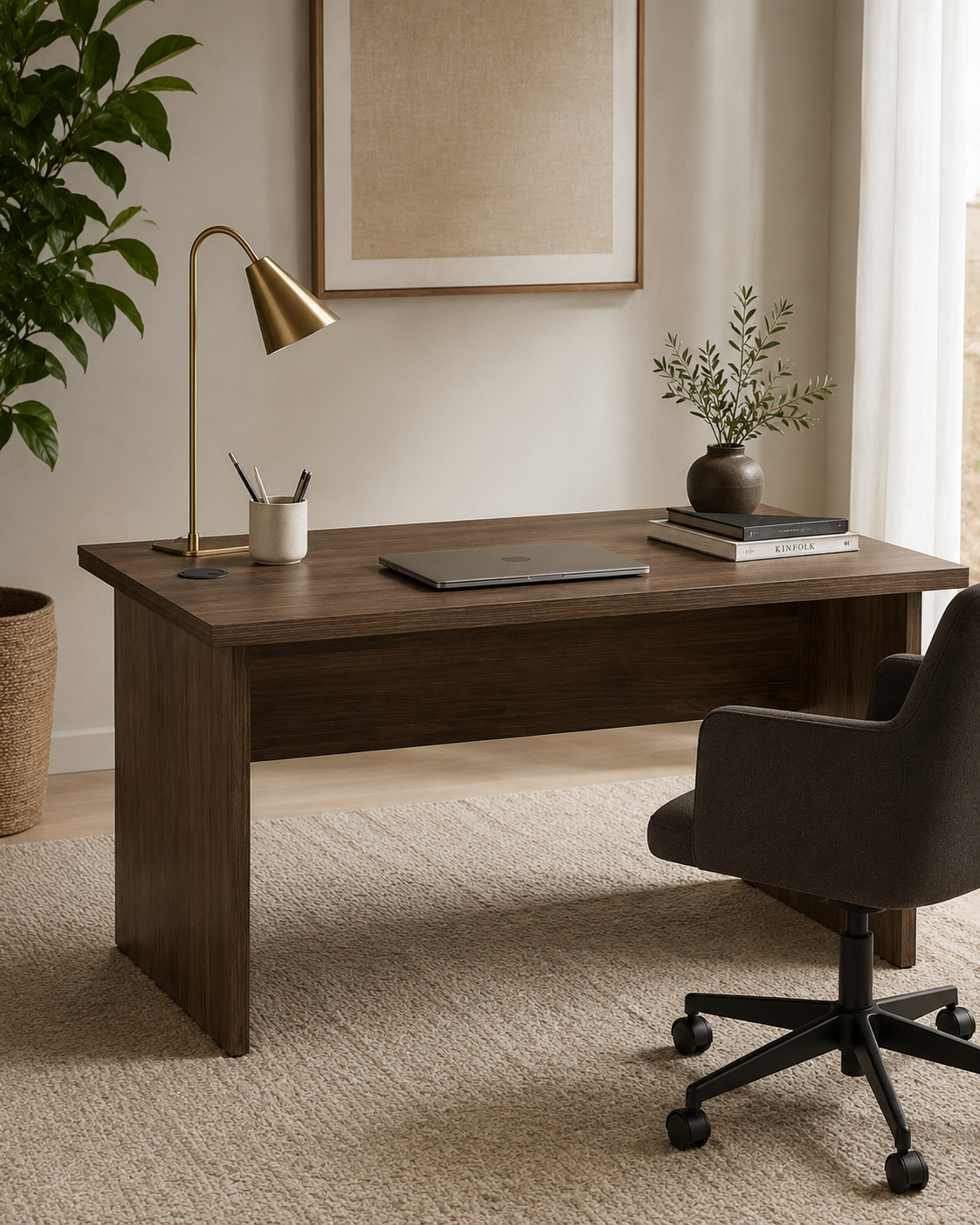 Kazi Workstation — handcrafted African furniture by Ree furniture  in Kenya