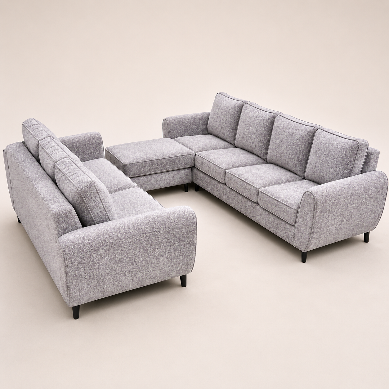 Azulmi Sectional Sofa — handcrafted African furniture by VINCO TENTS $ SOFAS in Kenya