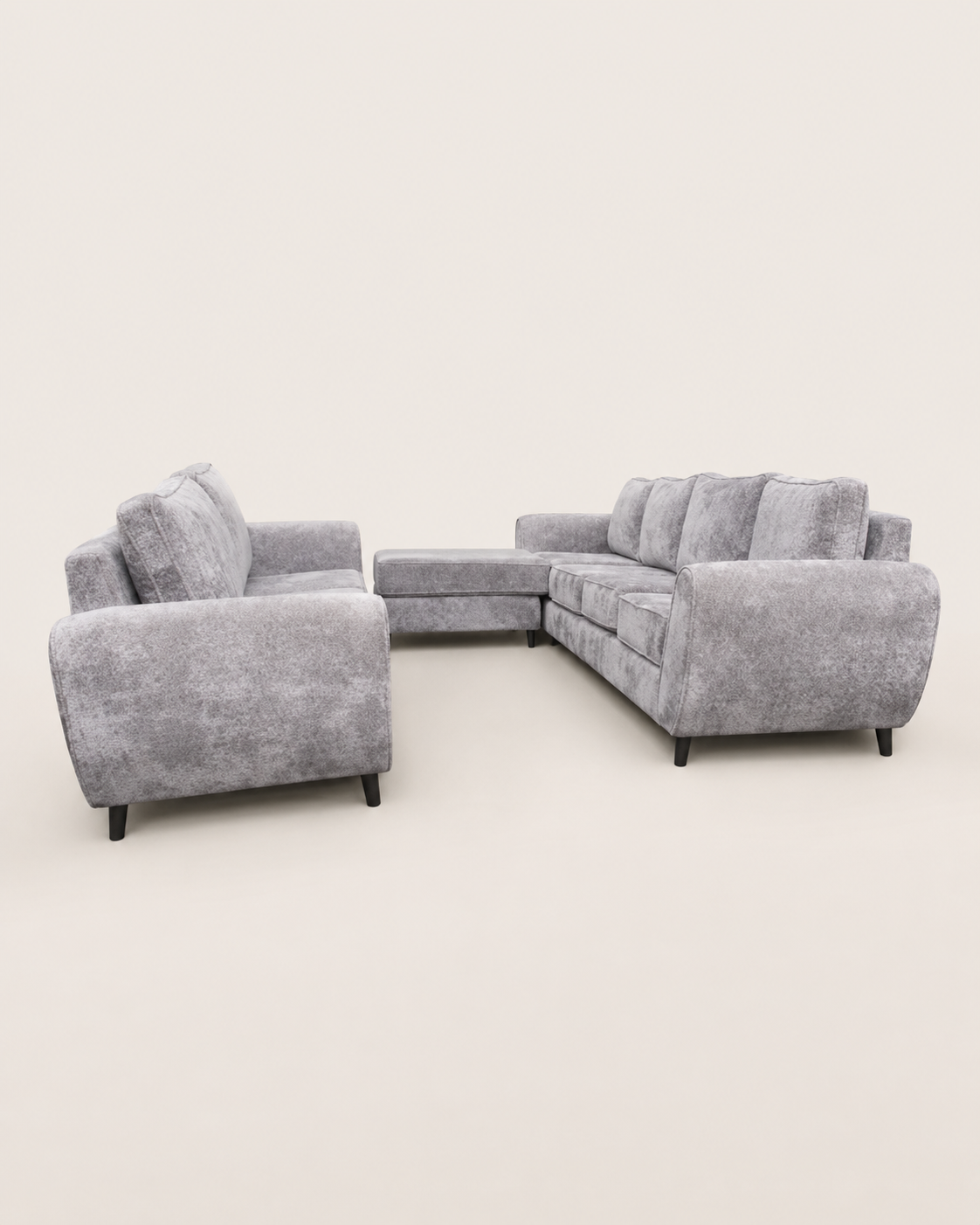Azulmi Sectional Sofa — handcrafted African furniture by VINCO TENTS $ SOFAS in Kenya (view 2)