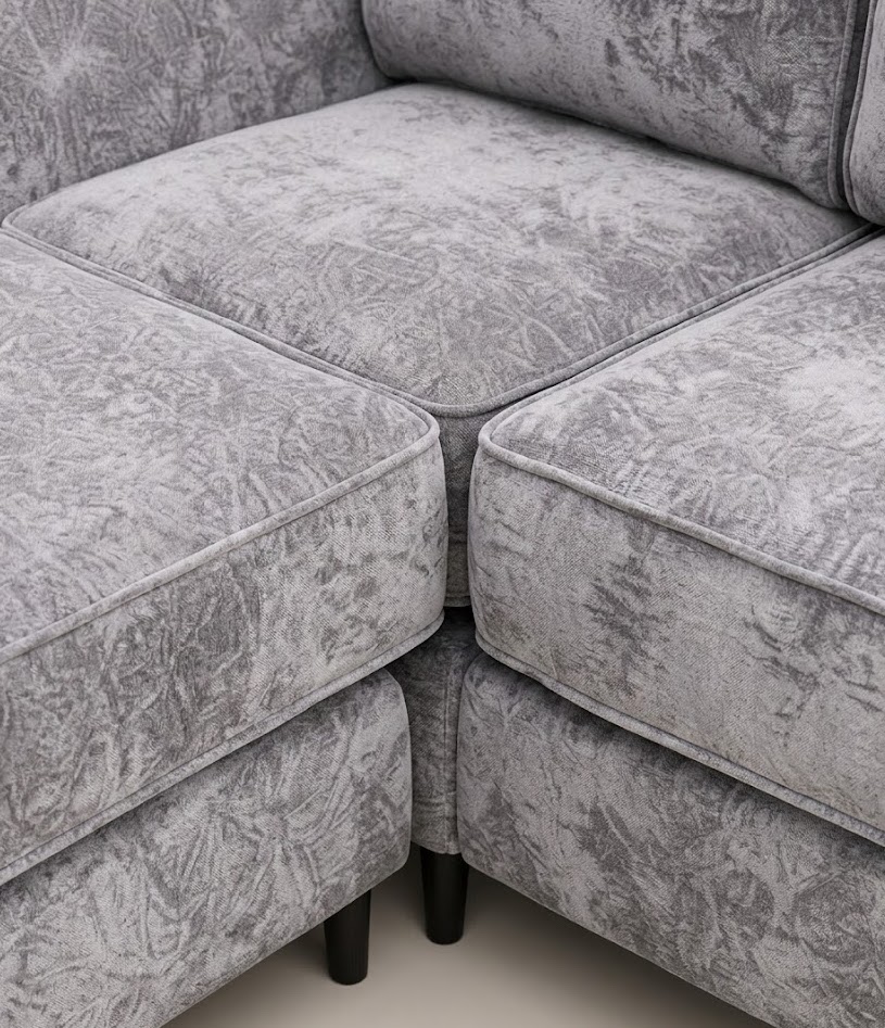 Azulmi Sectional Sofa — handcrafted African furniture by VINCO TENTS $ SOFAS in Kenya (view 4)