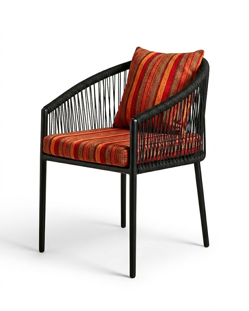 Balcony seat Kiboko Weave — handcrafted African outdoor by Miche Miche in Kenya (view 3)