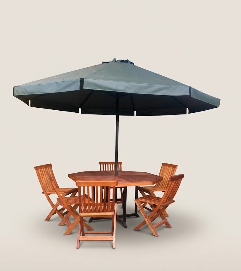 Davu Outdoor Dining Set — handcrafted African outdoor by Rehema furniture  in Kenya