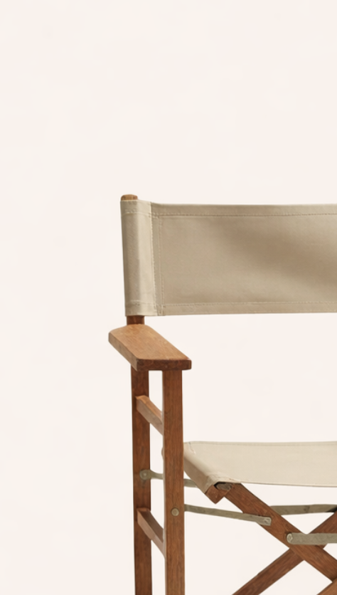 Jua Folding Safari Camping Chair — handcrafted African outdoor by Promising furniture world  in Kenya (view 2)