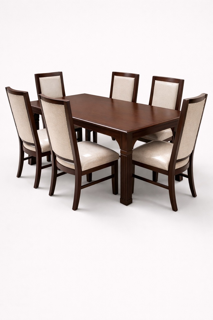 Umlingo Cyprus Dining Set — handcrafted African furniture by Mwangaza Furniture  in Kenya