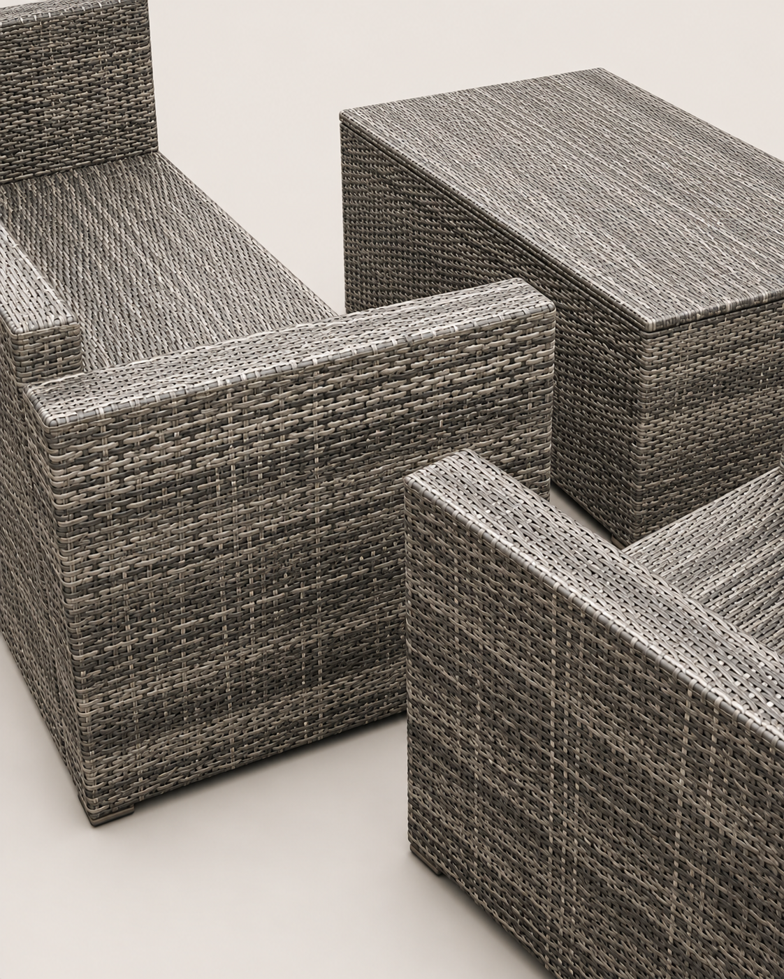 Dau Thamani Rattan Outdoor Lounger Set — handcrafted African outdoor by Tajil furniture  in Kenya (view 3)