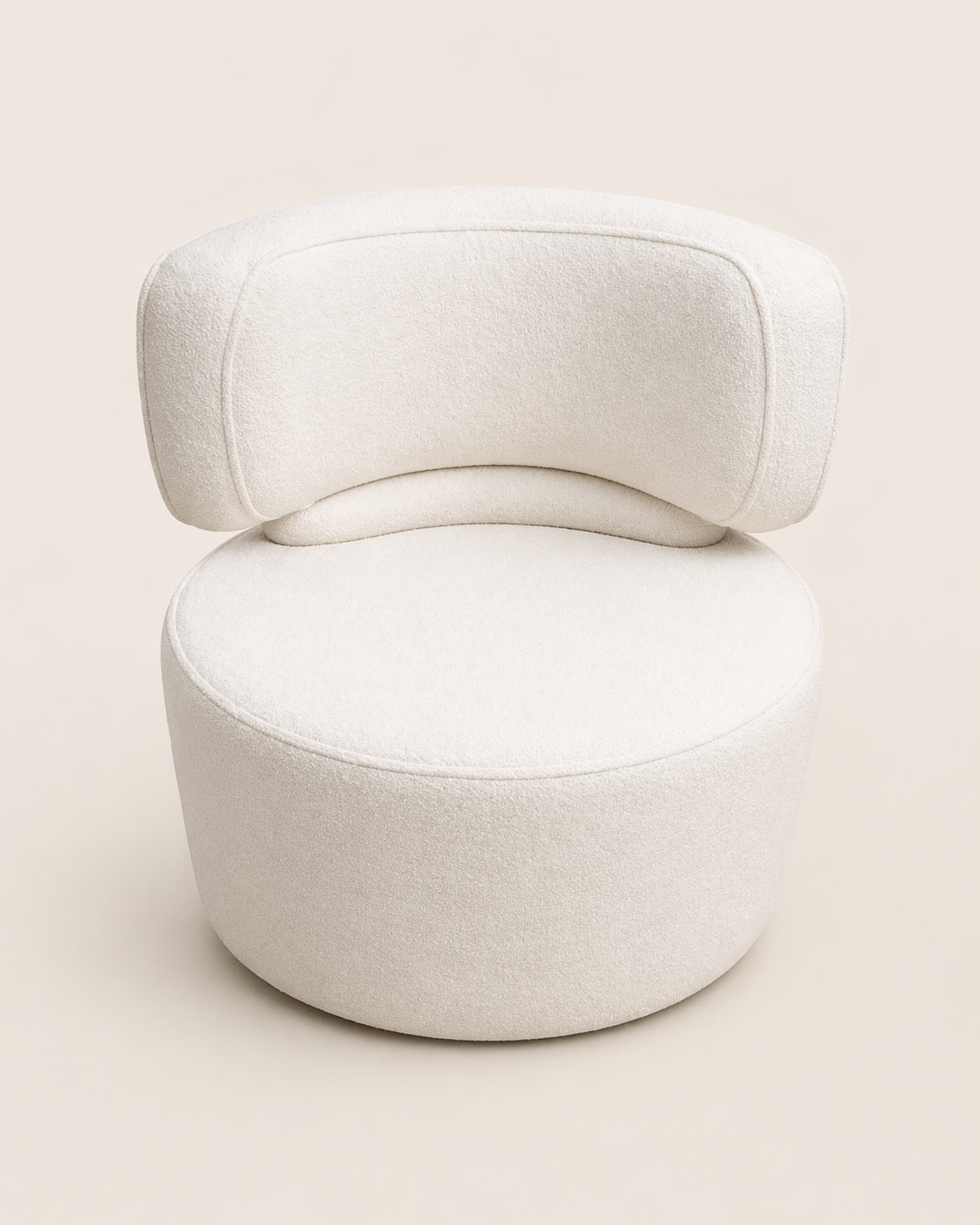 Faida Swivel Accent Chair — handcrafted African furniture by Royalstar furniture  in Kenya