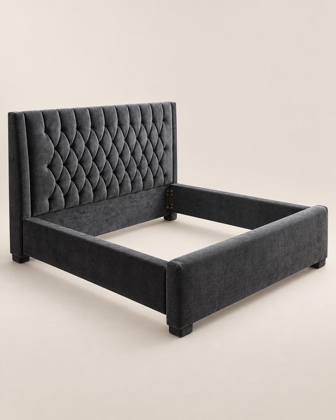 5by 6 Upholstered Bed — handcrafted African furniture by Executive furniture ke in Kenya (view 2)