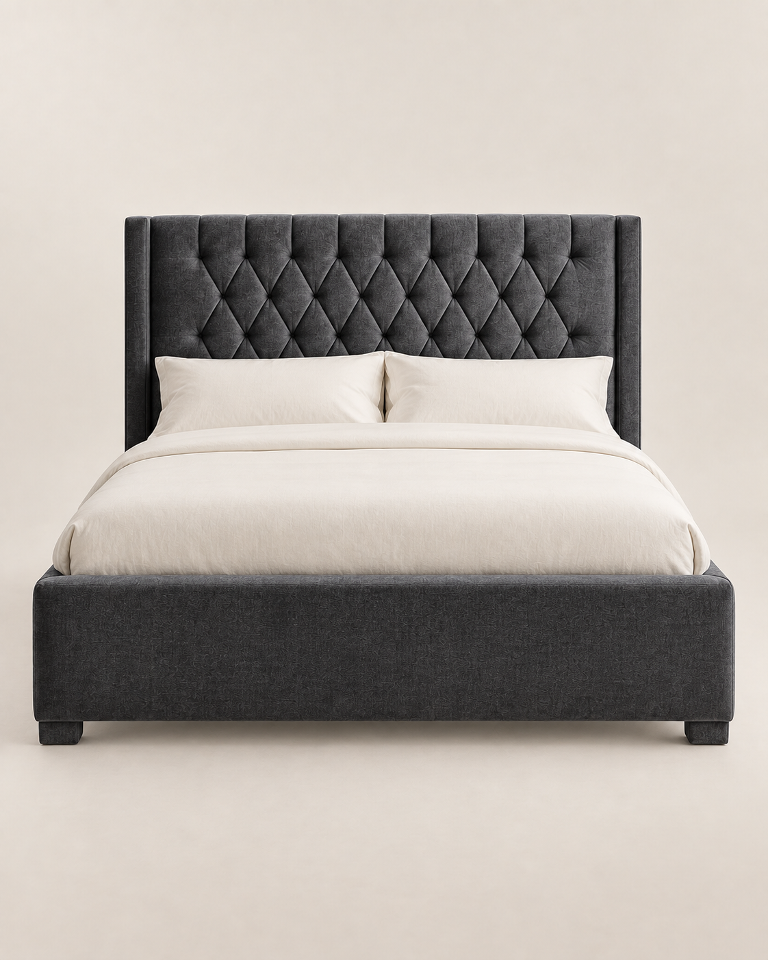 5by 6 Upholstered Bed — handcrafted African furniture by Executive furniture ke in Kenya (view 3)