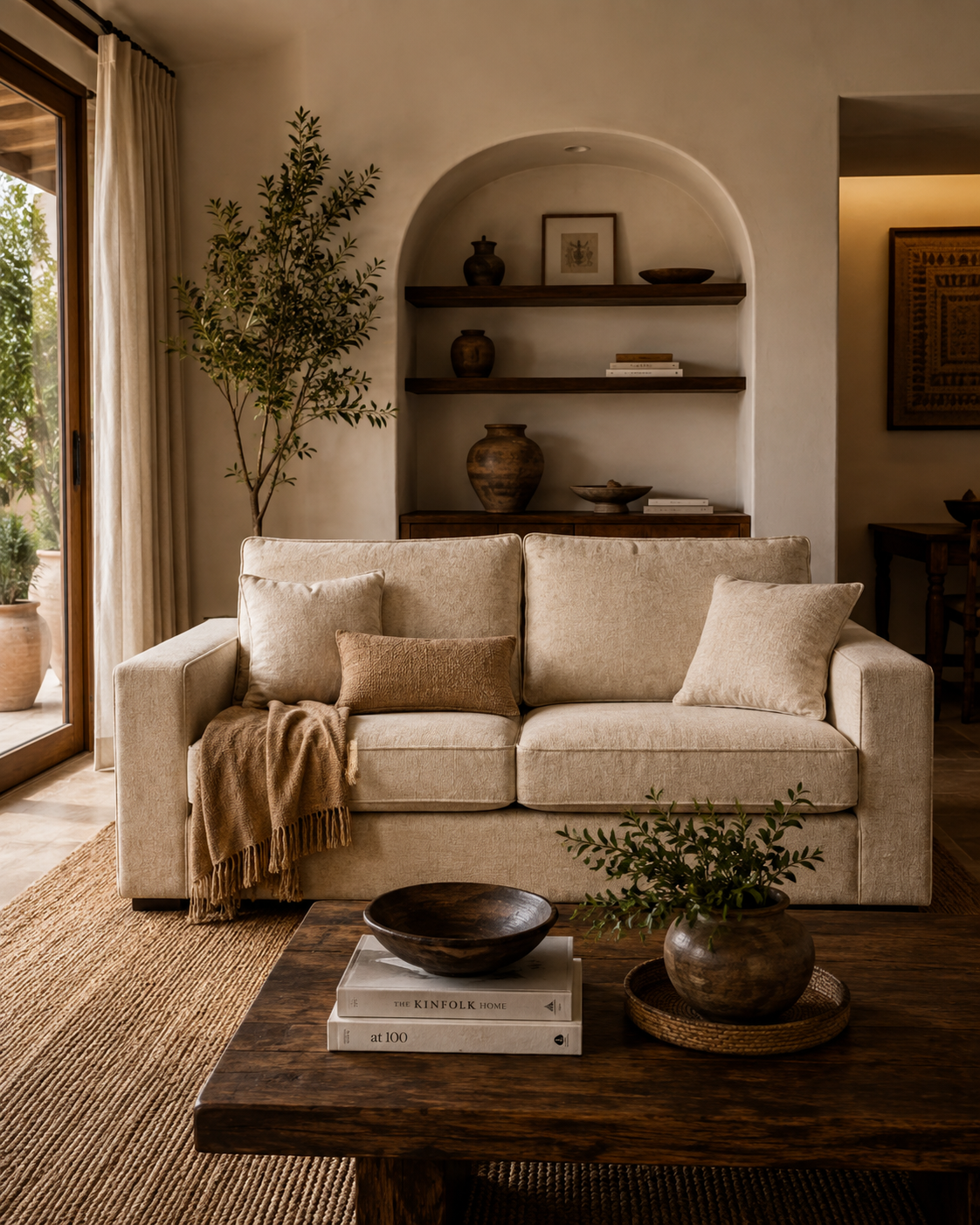 Beba Two-Seater Sofa — handcrafted African furniture by Godliver furniture  in Kenya (view 2)