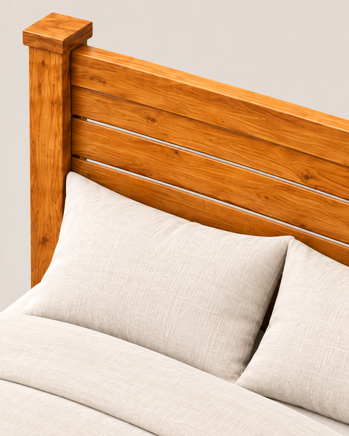 4 by 6 Maranatha Bed Frame — handcrafted African furniture by Mwenge furniture  in Kenya (view 5)