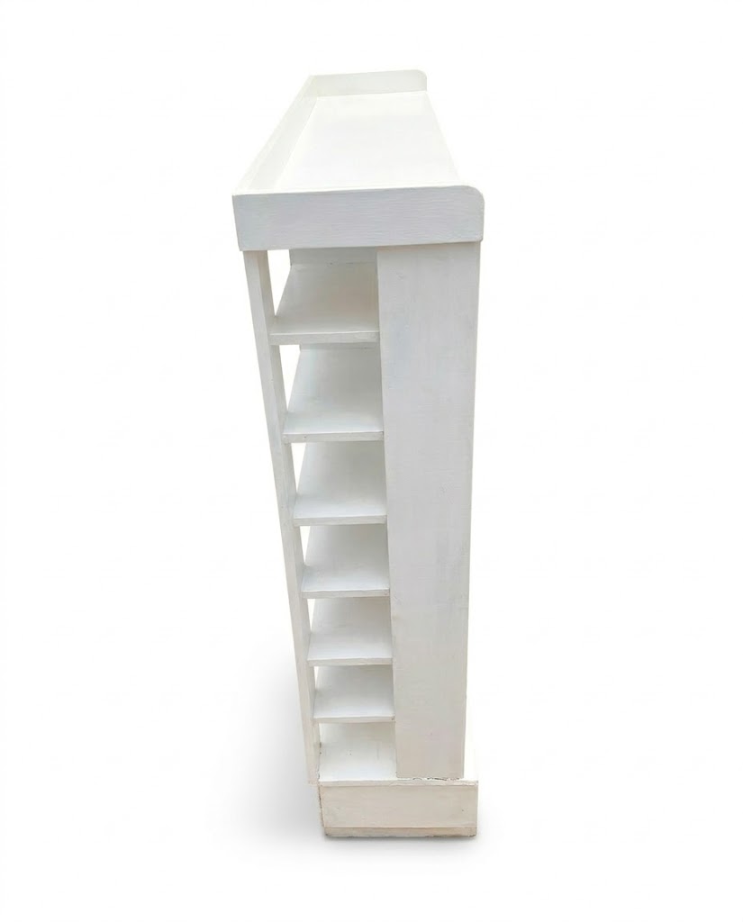 Zingira Multi-purpose Bookshelf — handcrafted African furniture by Bonny furnitures  in Kenya (view 3)