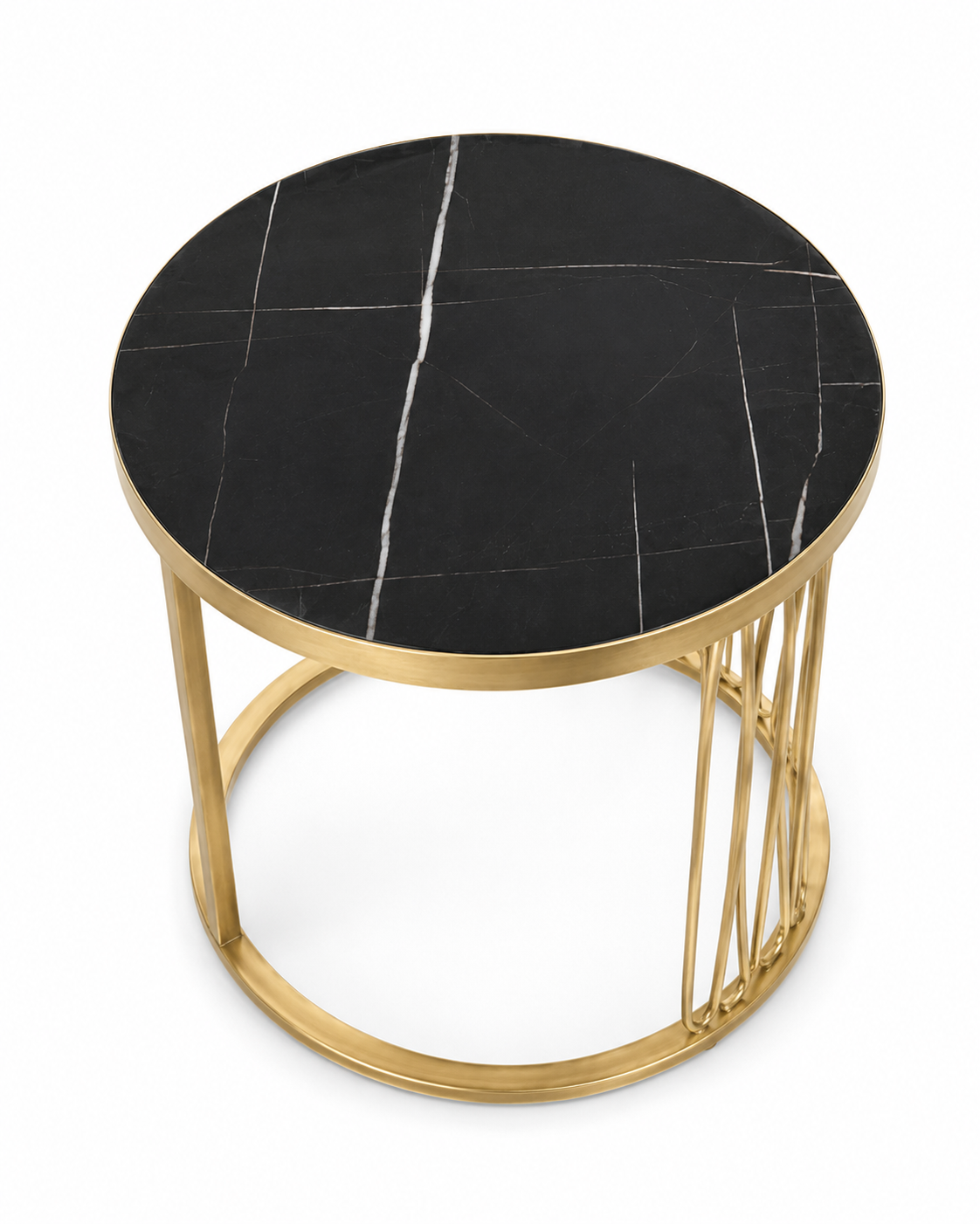Msala Marble Side Table — handcrafted African furniture by best furniture in Kenya (view 2)