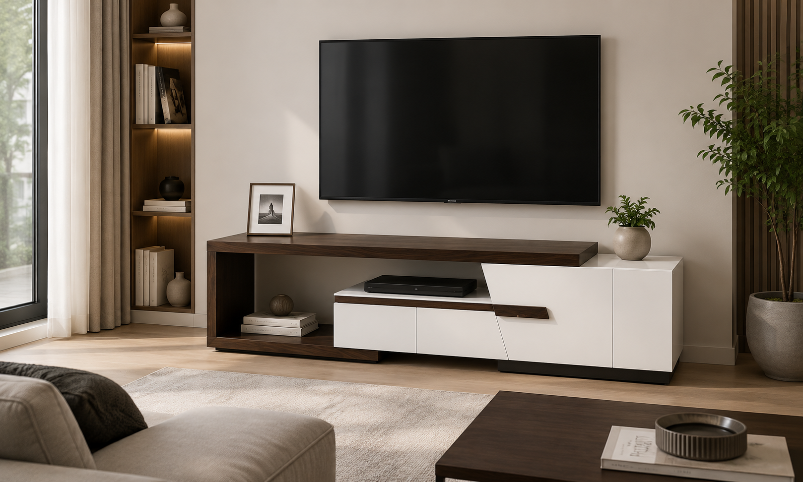 Enzi Console — handcrafted African furniture by Neim furniture  in Kenya