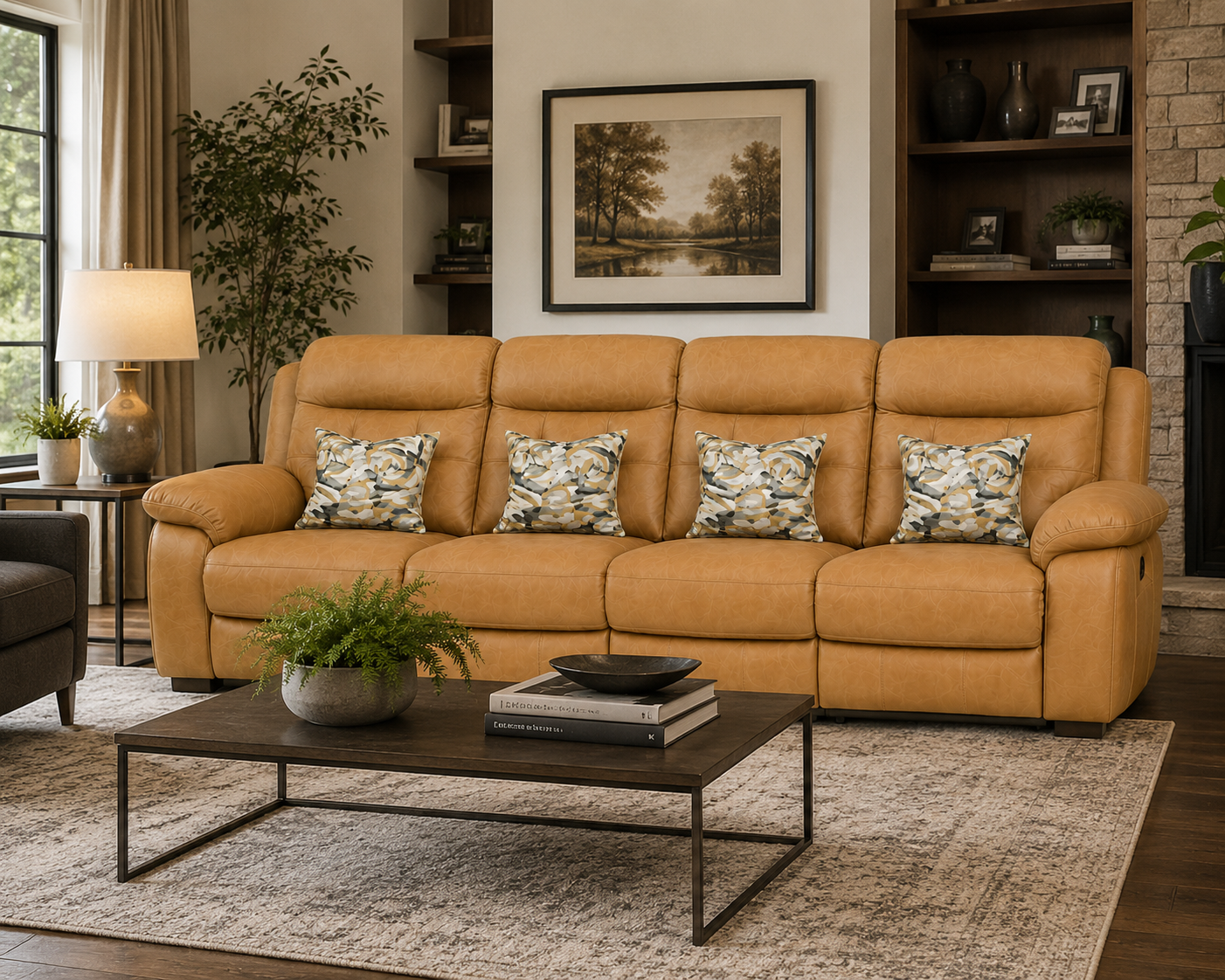 Didala Sectional Sofa — handcrafted African furniture by Philo Furniture centre  in Kenya