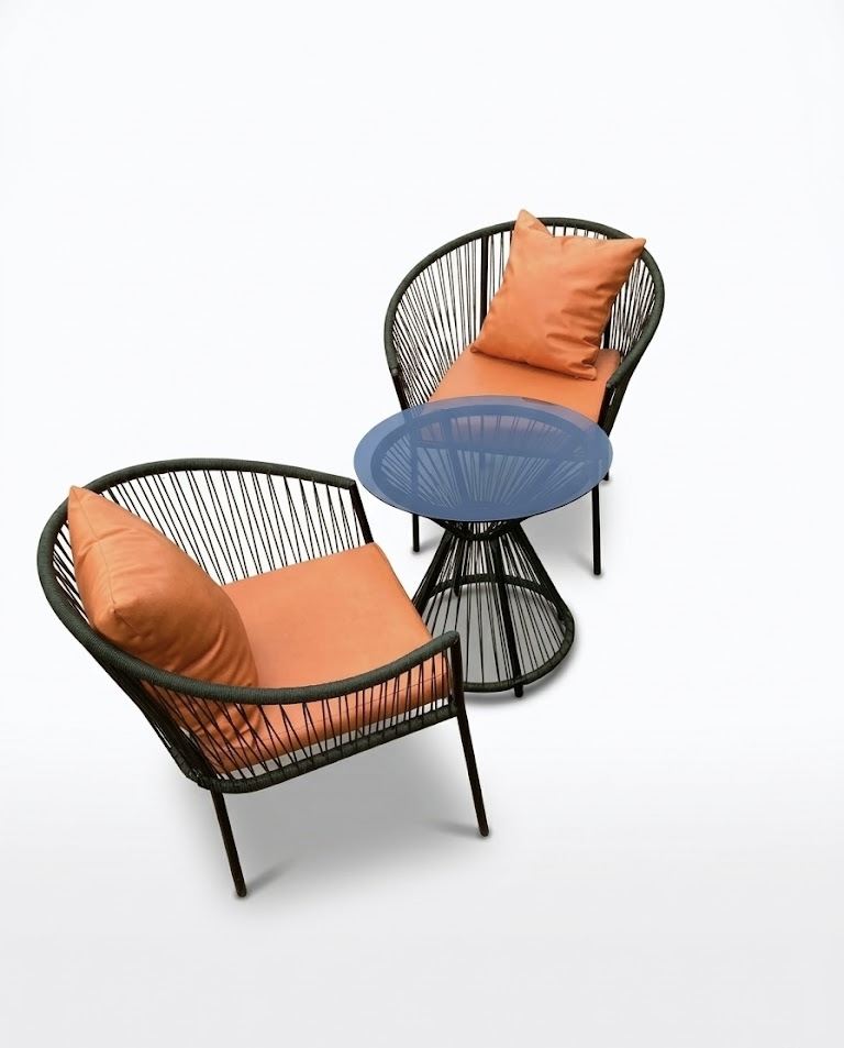 Sanjari Balcony set — handcrafted African outdoor by Zidanekisilu148 in Kenya (view 3)