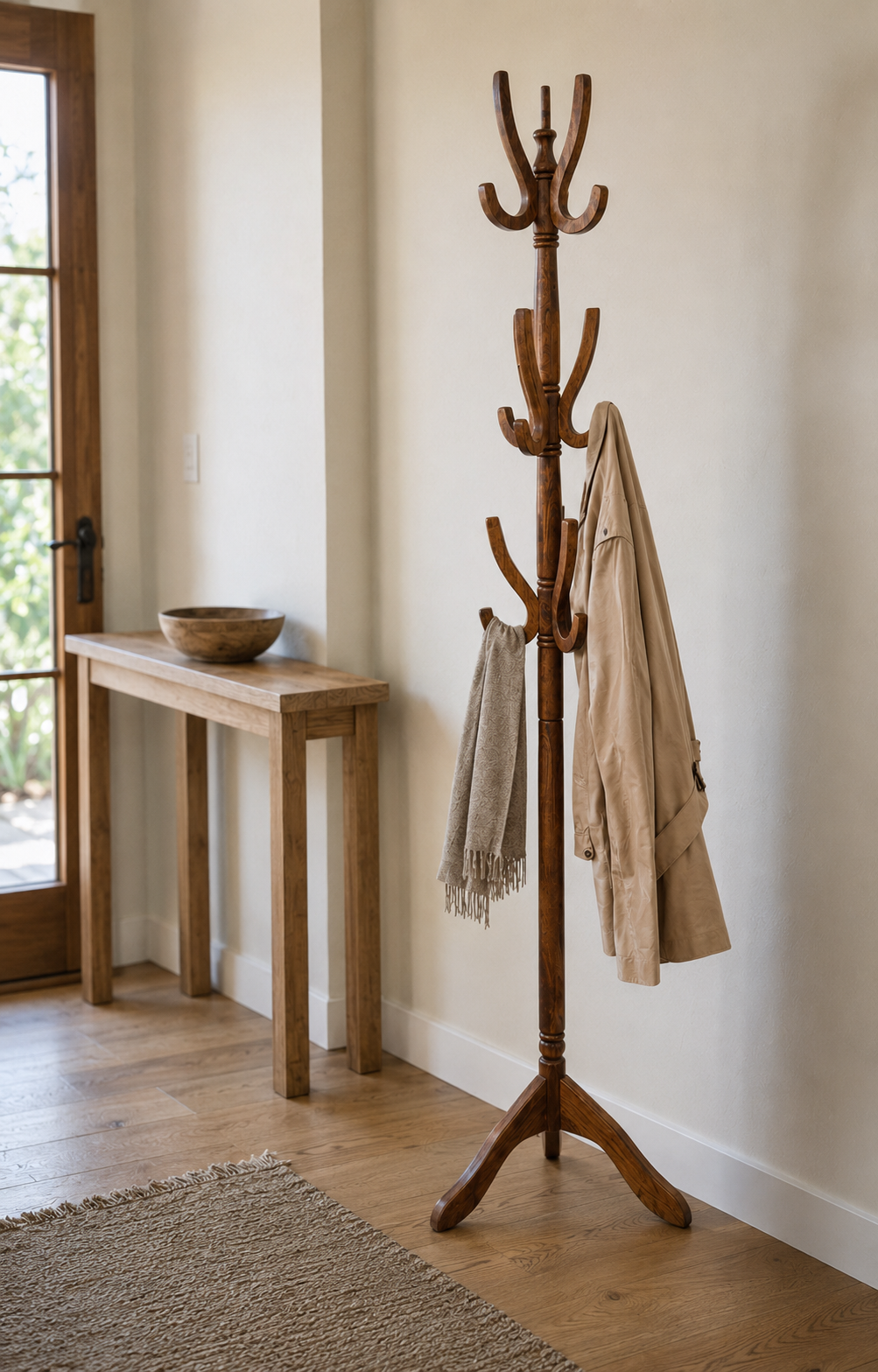 Bao tree Coat Stand — handcrafted African furniture by Lifestyle Furniture  in Kenya