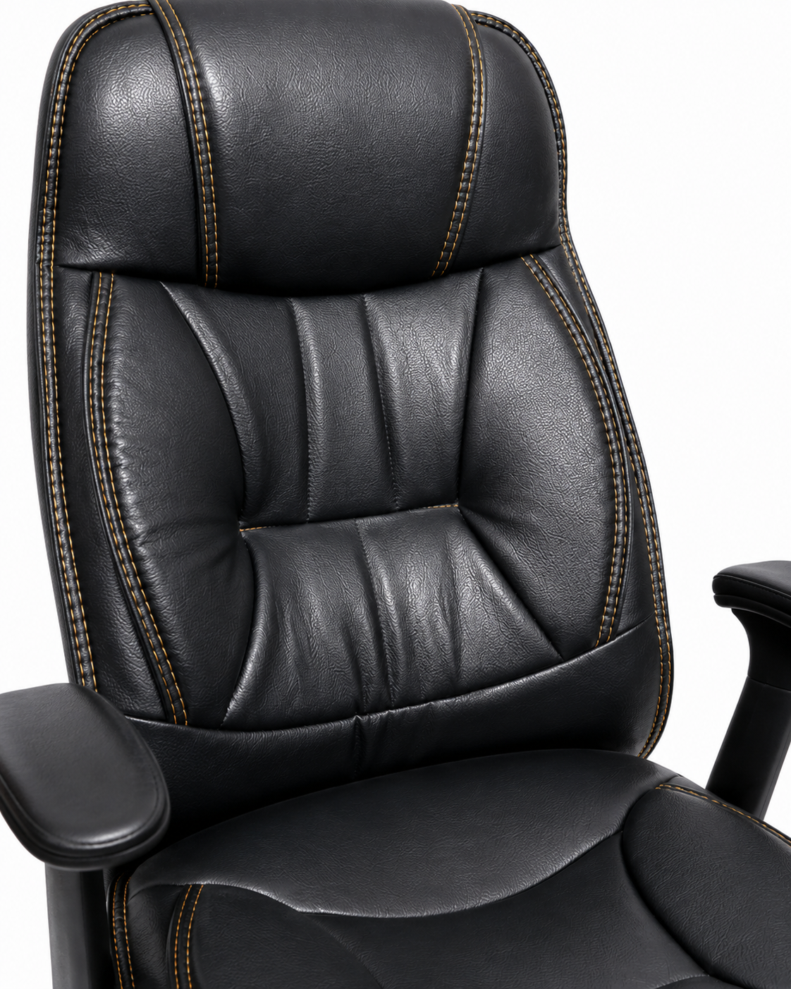 Boya Executive Leather Chair — handcrafted African furniture by Archyz office furniture  in Kenya (view 3)