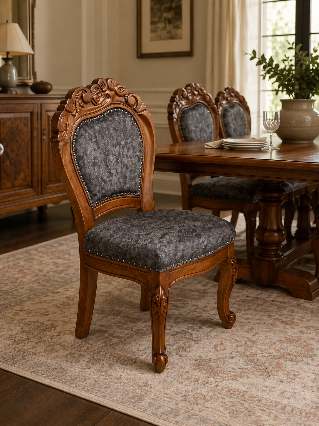 Dikaio Dining Chair — handcrafted African furniture by Royalstar furniture  in Kenya