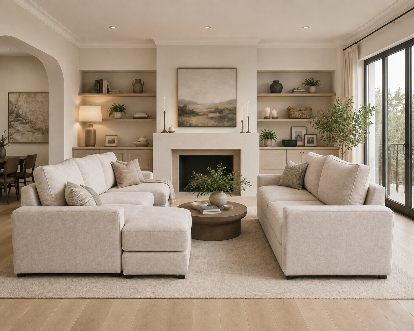 Funzi Modular Sectional — handcrafted African furniture by Moseso furniture  in Kenya