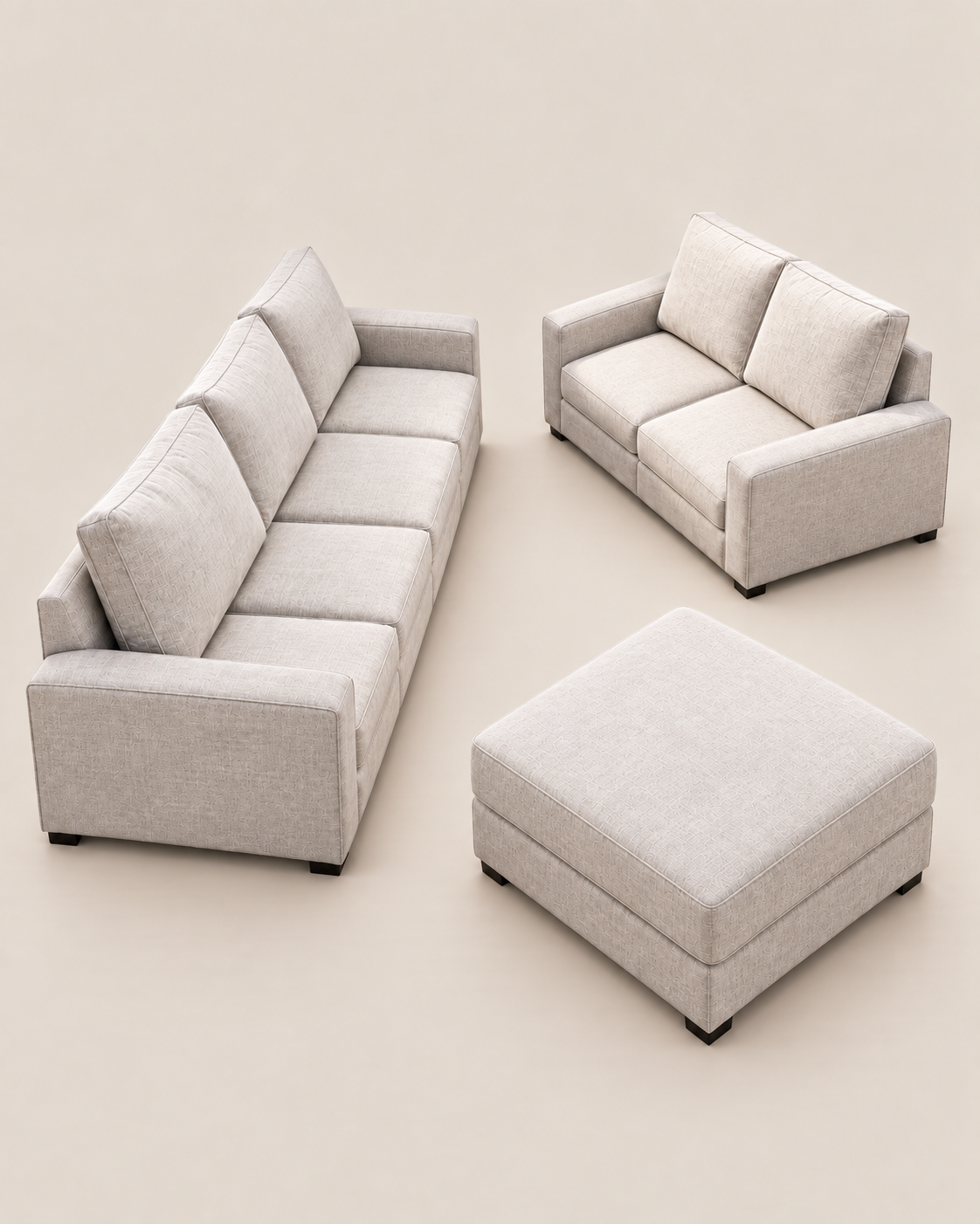 Funzi Modular Sectional — handcrafted African furniture by Moseso furniture  in Kenya (view 2)
