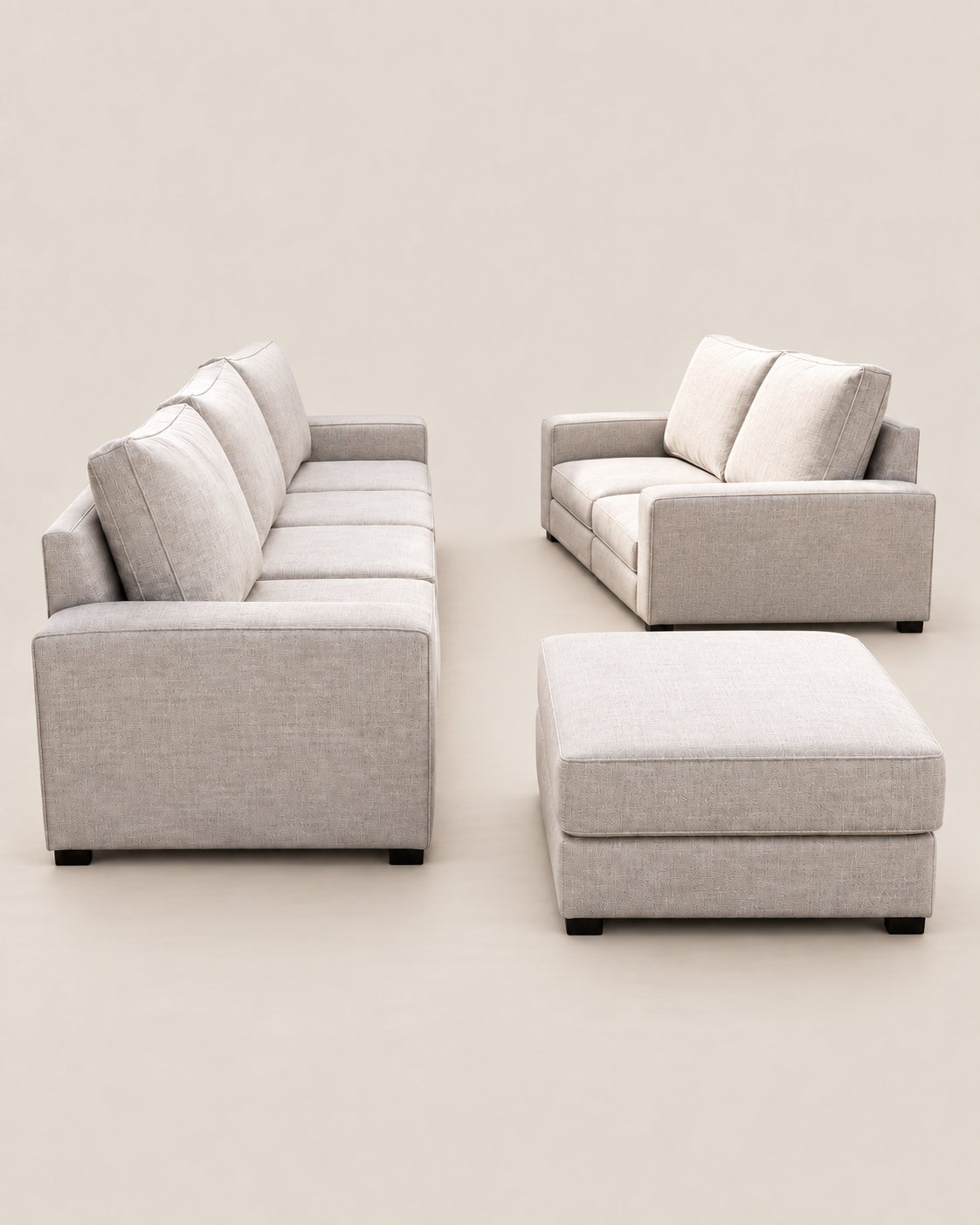 Funzi Modular Sectional — handcrafted African furniture by Moseso furniture  in Kenya (view 3)