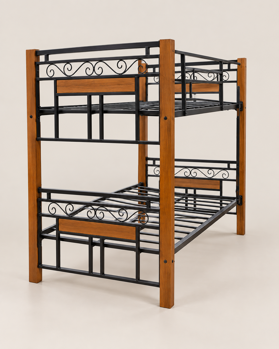 Sidi Bunk Bed — handcrafted African furniture by Kaimosi metals in Kenya (view 2)