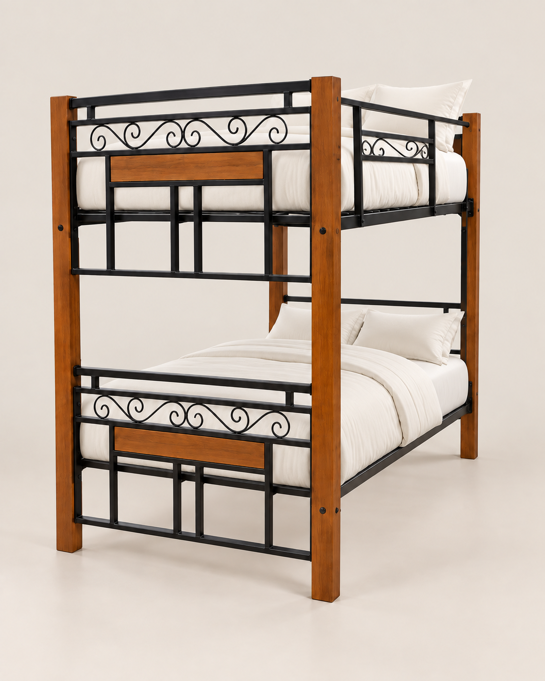 Sidi Bunk Bed — handcrafted African furniture by Kaimosi metals in Kenya (view 3)