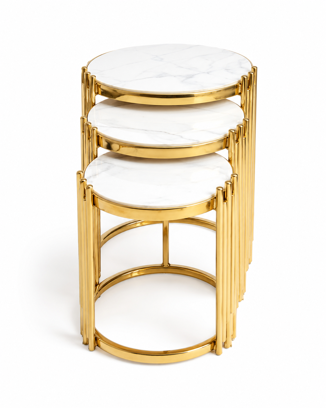 Faraja Nesting Side Tables — handcrafted African furniture by best furniture in Kenya