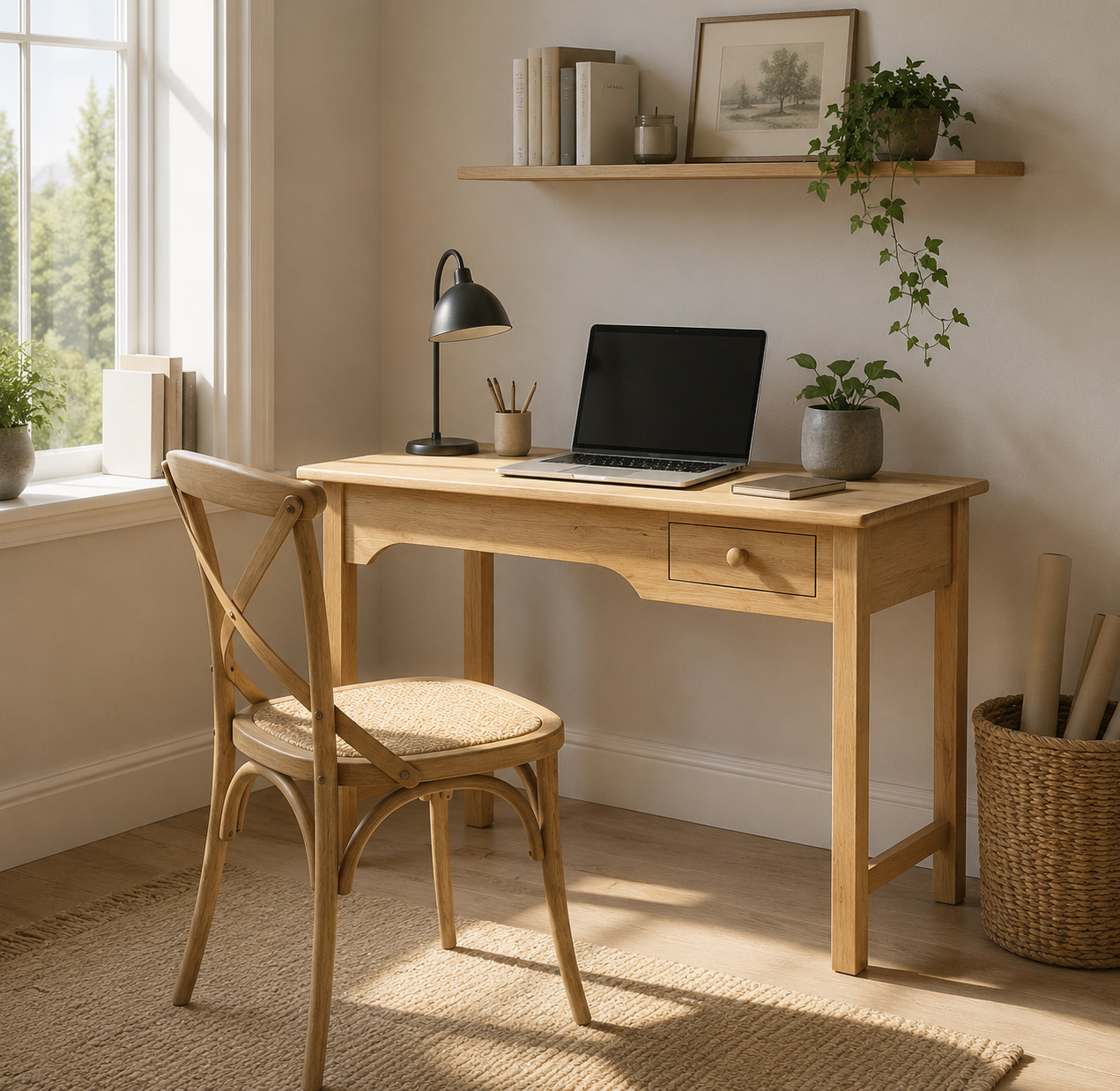 Sionzali Writing Desk — handcrafted African furniture by Neim furniture  in Kenya