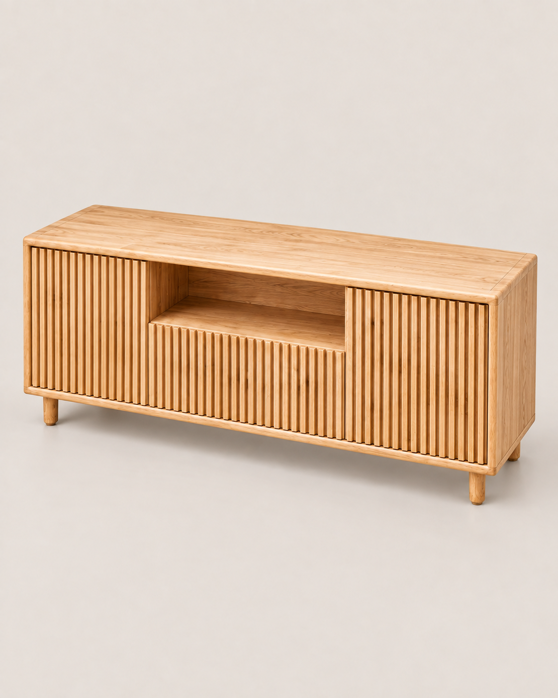Dhabihu Media Console — handcrafted African furniture by Vejo furniture  in Kenya