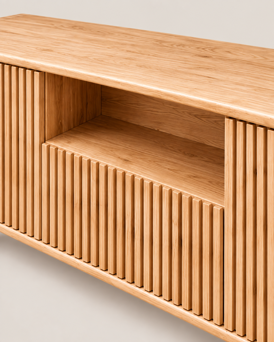 Dhabihu Media Console — handcrafted African furniture by Vejo furniture  in Kenya (view 3)