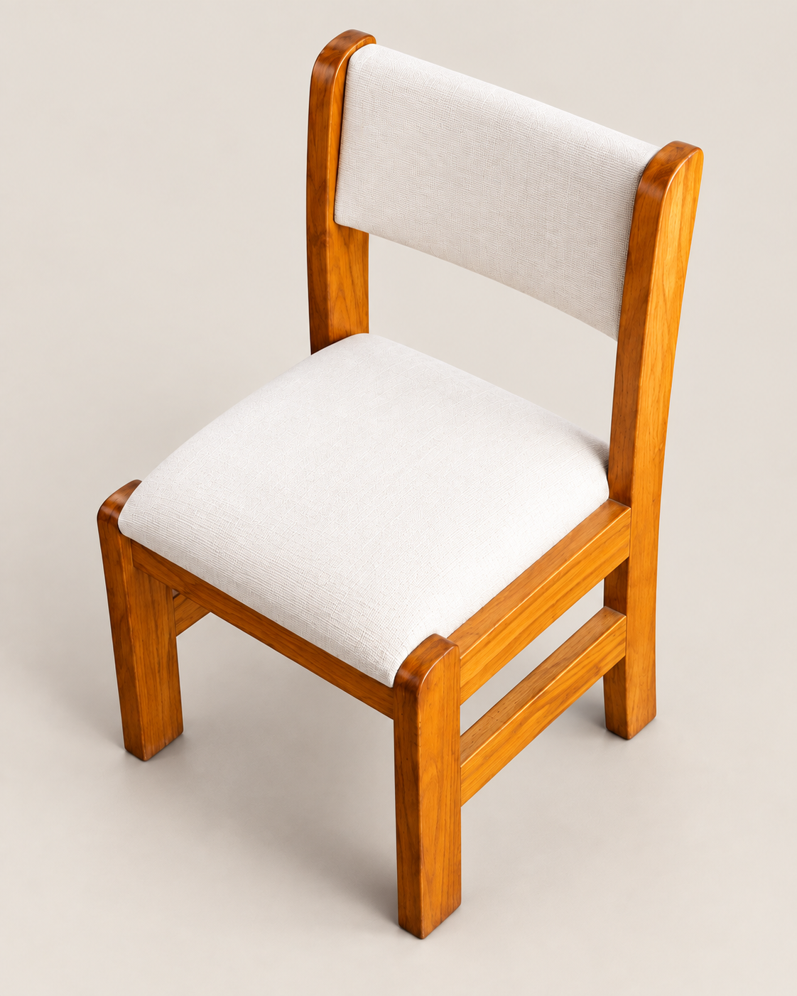 Zuri Wooden Dining Chair — handcrafted African furniture by Andmorecode in Kenya (view 2)