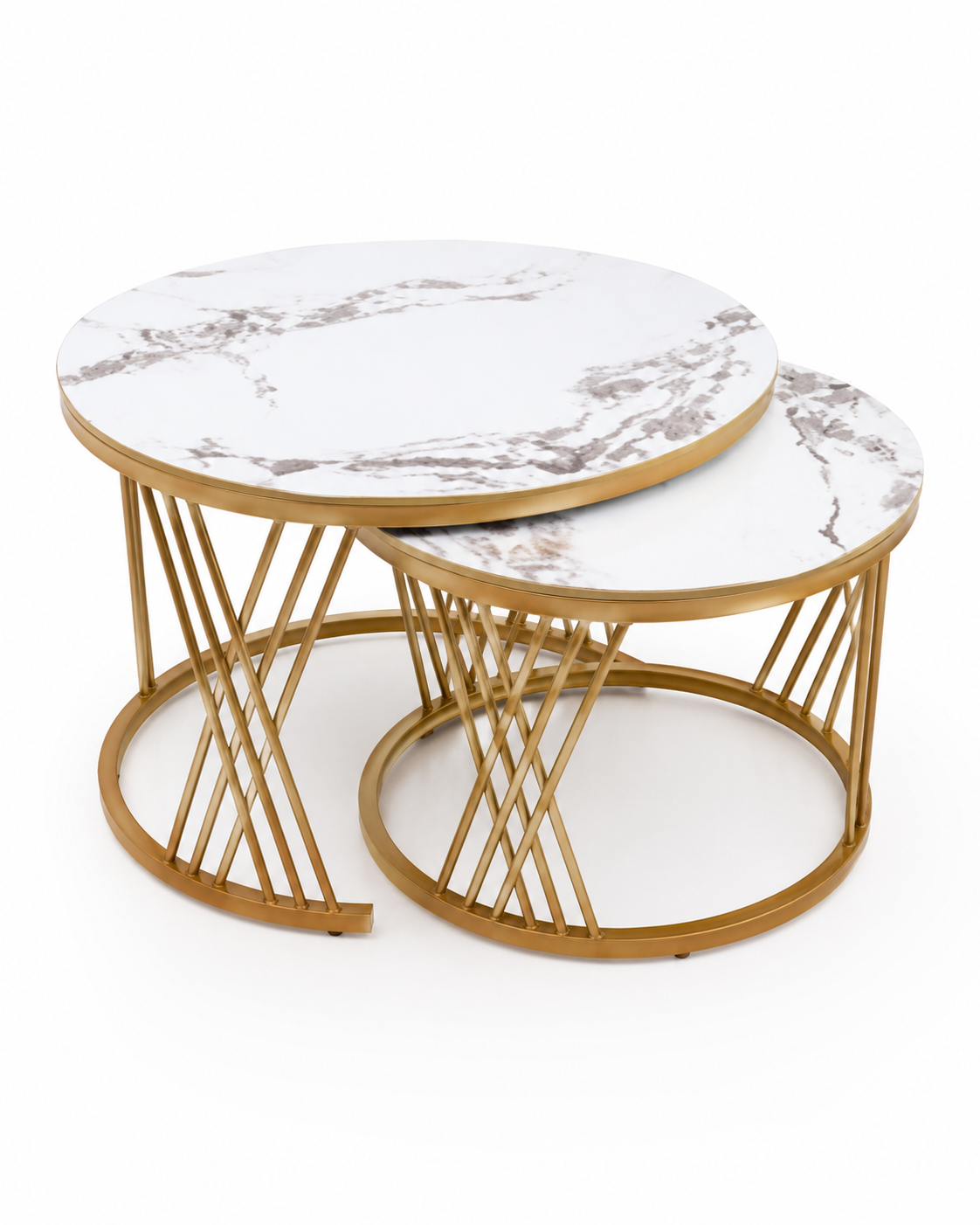 Ngeso Nesting Coffee Tables — handcrafted African furniture by best furniture in Kenya