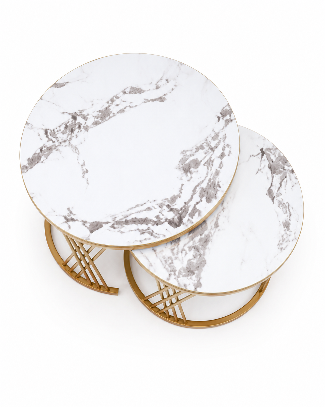 Ngeso Nesting Coffee Tables — handcrafted African furniture by best furniture in Kenya (view 2)