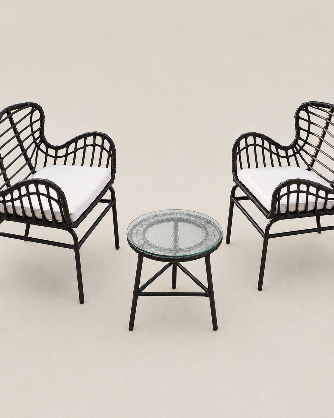 Funzi Outdoor Lounge Set — handcrafted African outdoor by WinStar rattan  in Kenya (view 4)
